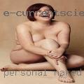 Personal naked ebony woman